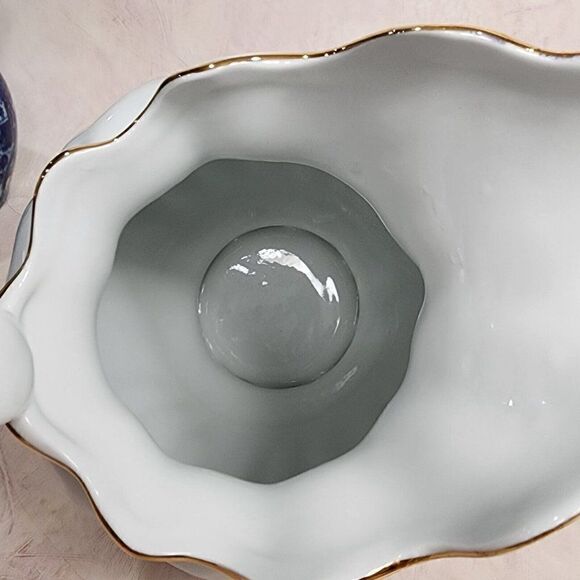 Formalities By Baum Bros. 10" Tall Anemone Collection Floral Pitcher Purple - Picture 7 of 13